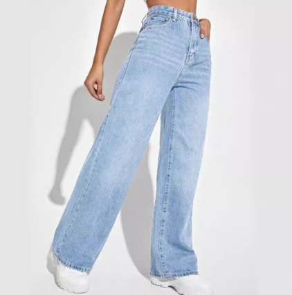 High-Waist Jeans