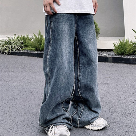 Men's Vintage Wash Wave Jeans