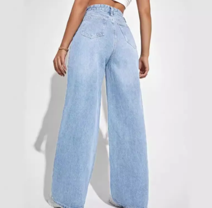 High-Waist Jeans